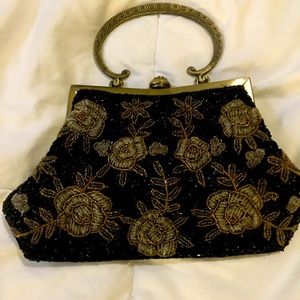 Beaded handbag